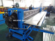 Corrugated Sheet Roll Forming Machine Galvanized Steel / PPGI Steel / Galvalume Use