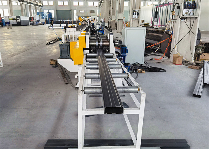 C-section Type Storage Box Beam Roll Forming Machine and Seaming Machine